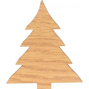 Vánoční dekorace Dekorace stromeček dub 7x6cm