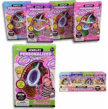 Dětské navlékací korálky Souprava korálků a doplňků k tvoření šperků.