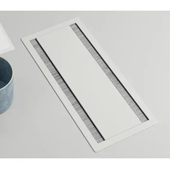 kabelová chránička Asa Oboustranná kabelová průchodka DUAL 314 x 148 mm / Bílá matná