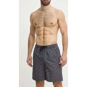 Pánské kraťasy Bavlněné šortky Calvin Klein Jeans J30J325473 černá 99X, vel. L
