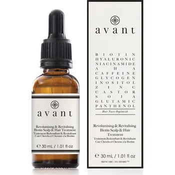Vlasová regenerace Avant Skincare - Revolumising & Revitalising Biotin Scalp & Hair Treatment Péče o pokožku hlavy 30 ml unisex