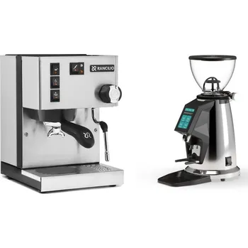 Kávovar Rancilio Silvia BC + Rocket Espresso SPLUGA, chrome