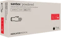 Mercator Medical Santex latexové pudrované bílé 100 ks