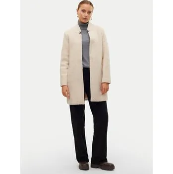 Dámský kabát Vero Moda Kabát pro přechodné období Elitekatrine 10311258 Béžová Regular Fit L