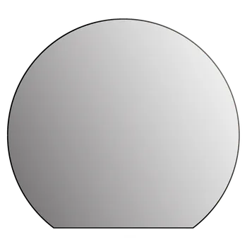 Zrcadlo Picasso Zrcadlo v rámu, ø 100 cm, černé 50512