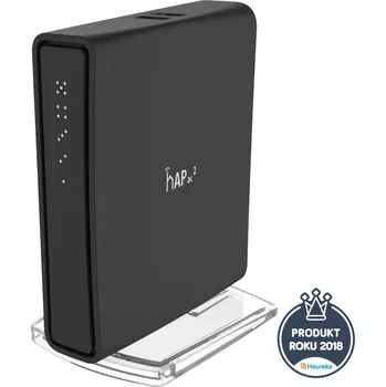 Routerboard MikroTik RBD52G-5HacD2HnD-TC, hAP ac2, 5x GbE, 2.4+5Ghz Wi-Fi 5, USB, PSU, L4