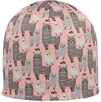 Kojenecká čepice RDX Dívčí funkční čepice s fleesem Picowinter Lama Korálová Vel. 4