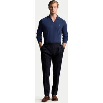 Pánský svetr Polo Ralph Lauren Svetr 710922252003 Tmavomodrá Custom Slim Fit XXL