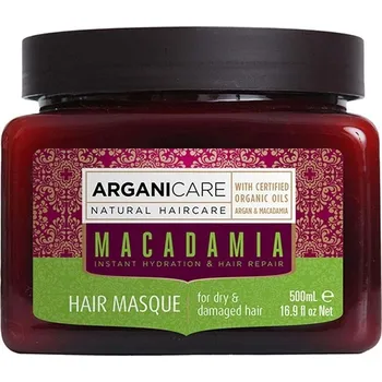 Vlasová regenerace Arganicare - Repairing Hair Masque Macadamia Dry & Damaged Hair Masky a kúry na vlasy 500 ml unisex