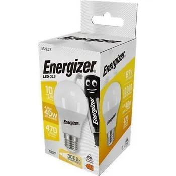 Žárovka LED žárovka, E27, globe, 4,9W (40W), 470lm, 3000K, ENERGIZER