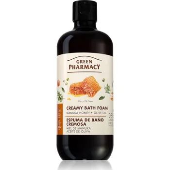 Koupelová pěna Green Pharmacy Manuka Honey & Olive Oil Bath Foam krémová pěna do koupele 500 ml