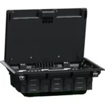 Unica System+ - Podlahová krabice L plastová 8 modulů 45x45 *INS52124 Schneider Electric