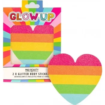 Tetování brands - Mad Beauty Bursting With Pride Glitter Body Stickers Krémy na obličej unisex