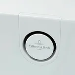 Villeroy Boch, napouštění vody integrované v přepadu, Stone White UPCON0136-RW