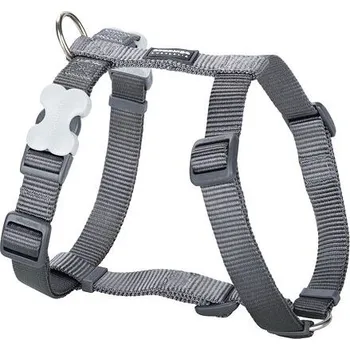Postroj pro psa Postroj Red Dingo 25 mm x 56-80 cm - Jednobarevné- Šedá