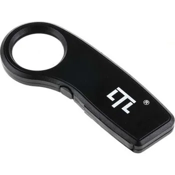 Lupa Zvětšovací sklo, poměr zvětšení: 10X průměr čočky 30mm osvětlená RS PRO