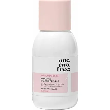 Pleťový peeling one.two.free! - Krok 1: Čištění pleti Radiance Enyzme Peeling Peelingy 35 g unisex