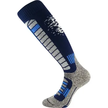 Dámské, pánské carving podkolenky tm.modré Fuski Boma Voxx