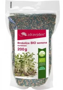 Semeno Zdravý den Brokolice semena na klíčení Bio 200 g