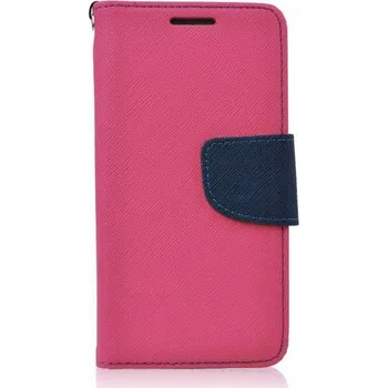 Pouzdro na mobilní telefon Forcell Fancy Book pro Apple iPhone 7 růžové