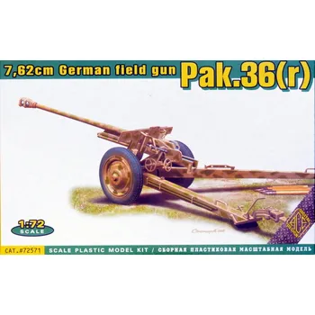 Plastikový model ACE 1/72 Pak.36(r) 7,62cm German field gun
