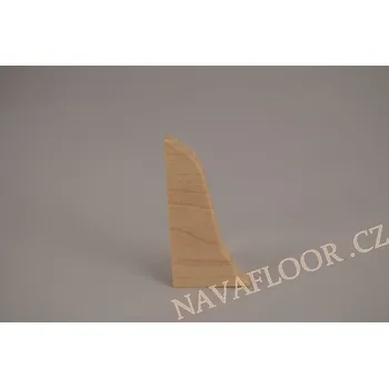 Podlahová lišta Koncovka levá k soklové liště SLK 50 W132 Javor newport