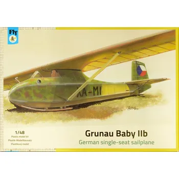 Plastikový model Fly 1/48 Grunau Baby IIB (NSFK 1, NSFK 2)