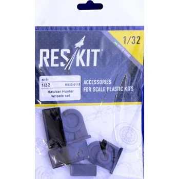 Plastikový model Reskit 1/32 Hawker Hunter - wheels (REV)