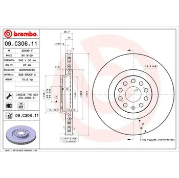 Brembo 09.C306.11