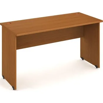 Kancelářský vozík HOBIS stůl pracovní rovný - GE 1600, třešeň + doprava zdarma