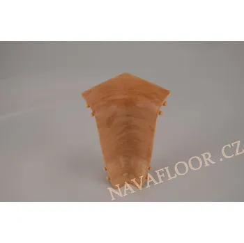 Podlahová lišta Kout (vnitřní) k soklové liště SLK 50 W277 Jabloň