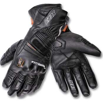 Moto rukavice Kožené rukavice na motorku SECA Turismo III černé S