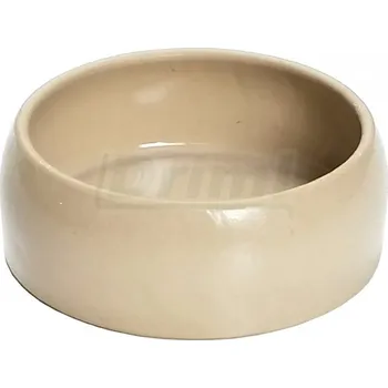 Chov hospodářského zvířete Kameninová miska 0,5 l béžová, glazovaná