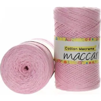 Příze Cotton Macrame 2mm světle růžová 04