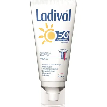 Přípravek na opalování Stada Ladival Alergická pokožka gel na obličej SPF 50 50 ml