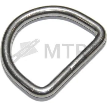 Tesařské kování MTR D – kroužek svařovaný nerezový Varianta: D – kroužek svařovaný, nerezový 4,5x35mm nerez A2