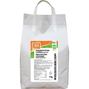 Mouka Pohanková mouka hladká S LEPKEM BIO 4 kg BIOHARMONIE