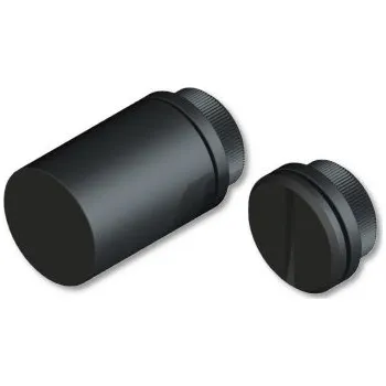 Dveřní kování M&T WC bezrozetové kulaté+zámek+protiplech, SNi br.oušeno / nerez