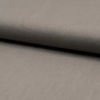 Lněná kostýmovka, šedá, š.135