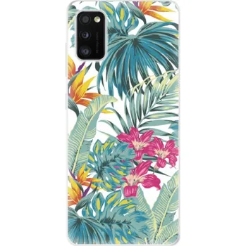 Pouzdro na mobilní telefon Odolné silikonové pouzdro iSaprio - Tropical White 03 - Samsung Galaxy A41