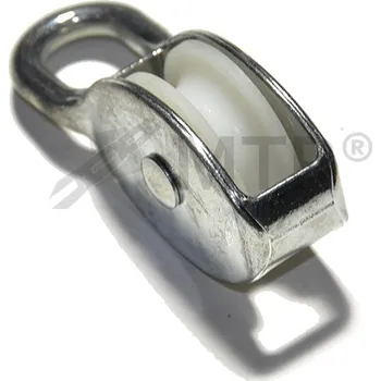 Tesařské kování MTR Kladka s nylovonou cívkou Varianta: Kladka s nylovonou cívkou 6/20mm Zn