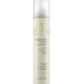 Vlasová regenerace Medavita Blondie Sunset Blondes pěnový kondicionér pro teplé blond vlasy 300 ml