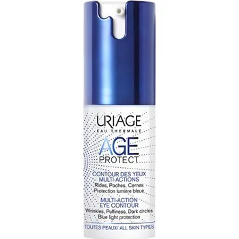 Péče o oční okolí Recenze Uriage Age Protect Multi-Action Eye Contour omlazující oční krém 15 ml