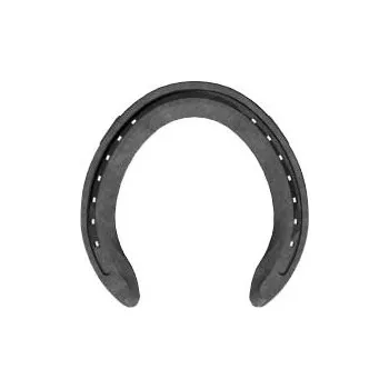 Podkovářské vybavení Ocelová podkova pro koně, velikost 5, typ dostihová CONCORDE vhodná pro zadní kopyta