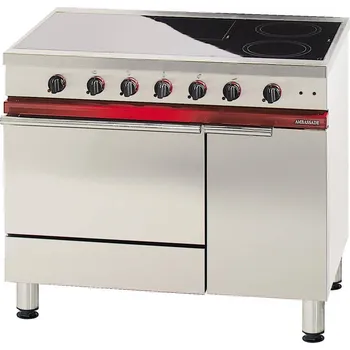 Sporák Société Industrielle de Lacanche SPORÁK ELEKTRICKÝ CE 1051 VTR EKT - 5 PLOTEN, EL. KONVEKČNÍ TROUBA