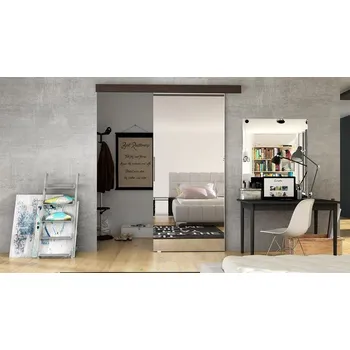 Interiérové dveře Posuvné dvere Melanie 80 II, Barva: choco / zrcadlo MIRJAN 5902928997033