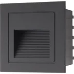 Arelux XGHOST 2W 4000K IP65 BK - Zápustné venkovní svítidlo IP65, 4000K, 2W (Moderní svítidlo na zapuštění do zdi v černé barvě, IP krytí 65)