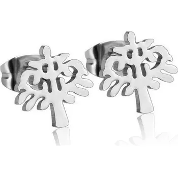 Náušnice Ocelové náušnice - stromy života