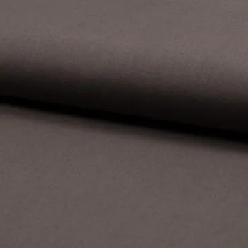 Lněná kostýmovka, hnědo-šedá, š.135