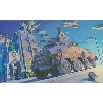 Plastikový model Roden 1/72 Sd.Kfz. 231 (8-rad)